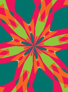 bloemen #21 door Alex Caminker