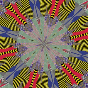Symmetrie #24, 2019 door Alex Caminker