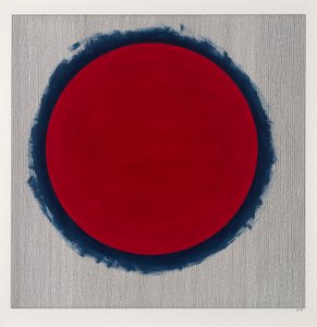 Cirkel Rood op Blauw, 2022