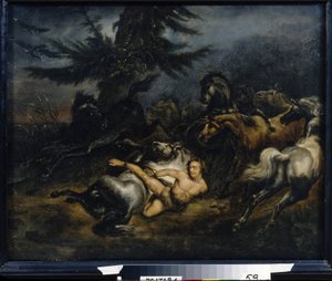 Ivan Mazepa (Jean Mazeppa) door Alexander (1777 1832) Orlowski