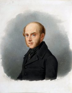 Portret van graaf Sergey Semionovich Uvarov door Alexander Alexeyevich Vasilyevsky