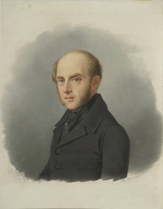 Portret van graaf Sergey Semionovich Uvarov door Alexander Alexeyevich Vasilyevsky