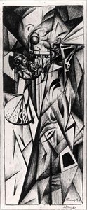 Zelfportret door Alexander Bogomazov