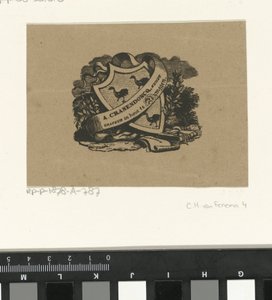 Wapen van de familie Cranendoncq door Alexander Cranendoncq