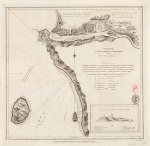 Padang - de belangrijkste nederzetting van de Nederlandse Compagnie aan de westkust van Sumatra door Alexander Dalrymple