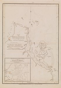 Plan van de haven van de Seychellen, late 18e tot vroege 19e eeuw door Alexander Dalrymple