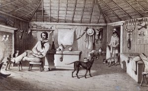 Het eerste huis van de squatter, c.1847 door Alexander Denistoun Lang