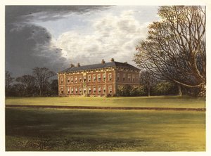 Beningbrough Hall, Yorkshire, Engeland. 1880 (gravure) door Alexander Francis (after) Lydon