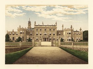 Bulwell Hall, Nottinghamshire, Engeland door Alexander Francis (after) Lydon