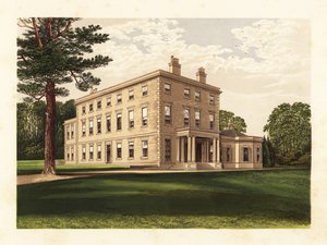 Carnanton House, Cornwall, Engeland door Alexander Francis (after) Lydon