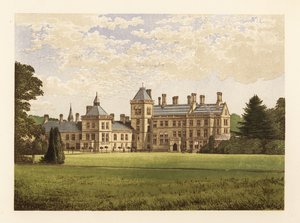 Walton Hall, Warwickshire, Engeland. door Alexander Francis (after) Lydon