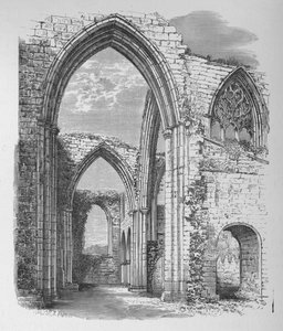 Bogen van het Transept, Bolton Priory, ca. 1880, 1897