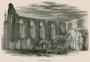 Bolton Priory, vanaf het noorden door Alexander Francis Lydon