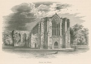 Bolton Priory, vanuit het Westen