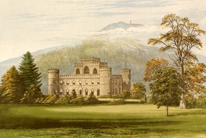 Kasteel Inveraray door Alexander Francis Lydon