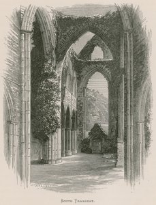 Tintern Abbey, Zuid Transept