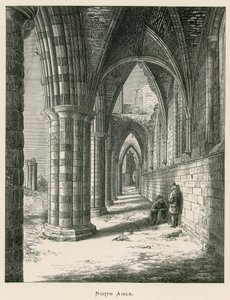 Whitby Abbey, noordelijke zijbeuk