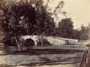 Burnside Bridge, over de Antietam, nabij Sharpsburg, nr. 1, september 1862, 1862