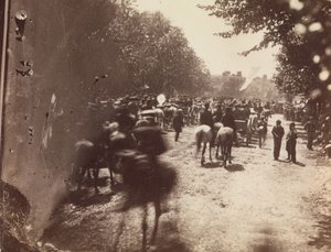 [Grote legerparade, Pennsylvania Avenue, Washington] door Alexander Gardner