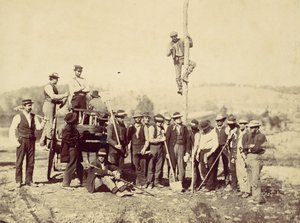Militair Telegrafisch Korps, Leger van de Potomac, Berlijn, oktober 1862