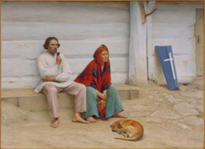 Boerenkist door Alexander Gierymski