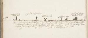 Journal van Alexander Gillespie, detail, 1663
