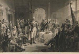 Washington en zijn Generaals, gepubliceerd ca. 1870