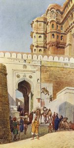 De Oprijlaan naar het Paleis, Jodhpur