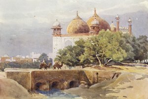 De Jumma Musjid, Agra door Alexander Henry Hallam Murray