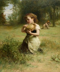 Wilde Bloemen, ca. 1865-75 door Alexander Hohenlohe Burr