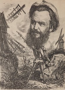 Aleksey Sergeyevich Suvorin door Alexander Ignatyevich Lebedev
