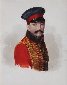 Portret van Prins Alexander Fyodorovich Galitzine-Prozorovsky