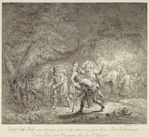 Gustav Vaasa in een strolading door Alexander Lauréus