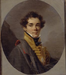 Portret van Graaf Vasily Olsufyev 1796-1858, 1813 door Alexander Molinari