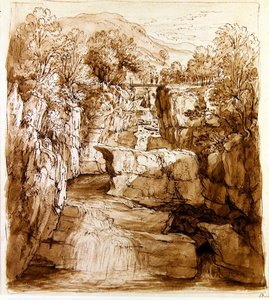 De Bracklinn-watervallen, Perthshire