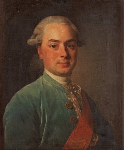 Portret van Graaf Ivan Ivanovich Shuvalov 1727-1797, 1776 door Alexander Roslin