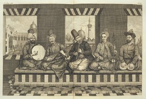 Syrische Muzikanten, plaat 4 uit 