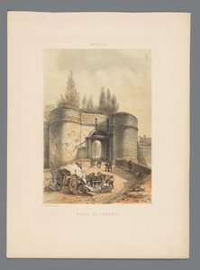 Tongersepoort te Maastricht door Alexander Schaepkens