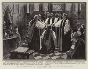 De Wijding van Kanunnik Gore, de Handoplegging door Alexander Stuart Boyd