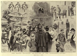 De Paasvakantie, heropening van het Alexandra Palace