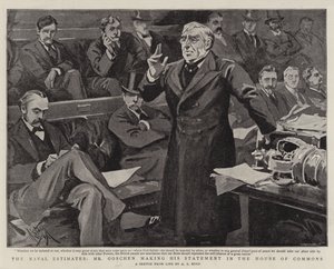 De marinebegroting, de verklaring van Mr. Goschen in het Lagerhuis door Alexander Stuart Boyd
