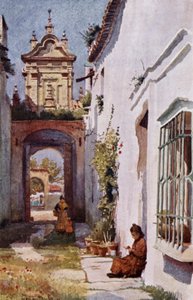 In Sevilla door Alexander Wallace Rimington