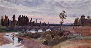 Brug bij Leon door Alexander Wallace Rimington