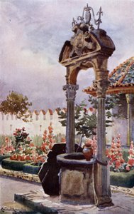 In een Tuin van Andalusië door Alexander Wallace Rimington