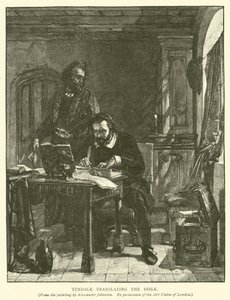 Tyndale vertaalt de Bijbel door Alexander after Johnston