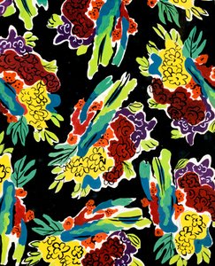 Decoratieve Compositie, Individuele Bloemen door Alexandra Alexandrowna Exter