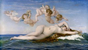 De geboorte van Venus door Alexandre Cabanel