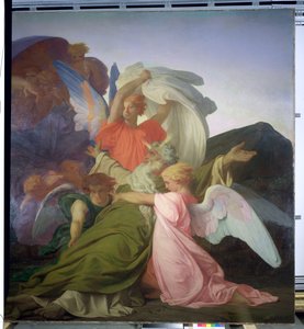 De dood van Mozes (detail)