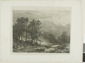 Alpenlandschap door Alexandre Calame