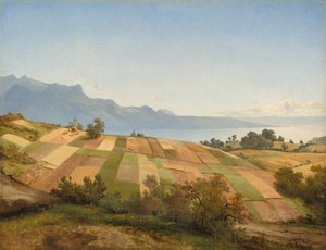 Zwitserse landschap door Alexandre Calame